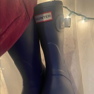 hunter boots. NEVER WORN